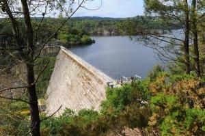 Le barrage de Guerlédan