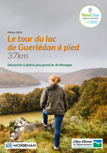 Carte du lac de Guerlédan 2024