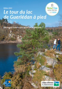Carte du lac de Guerlédan